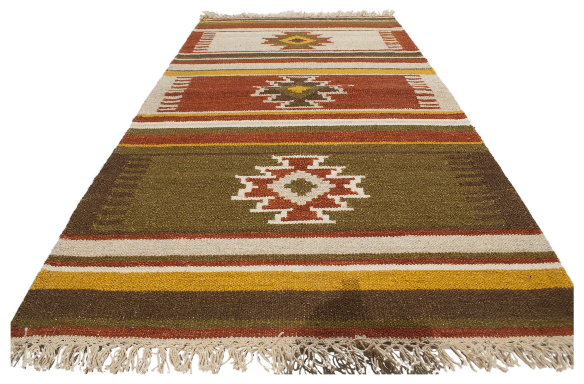 Oryginalny, autentyczny i ręcznie robiony kilim 140x70 cm