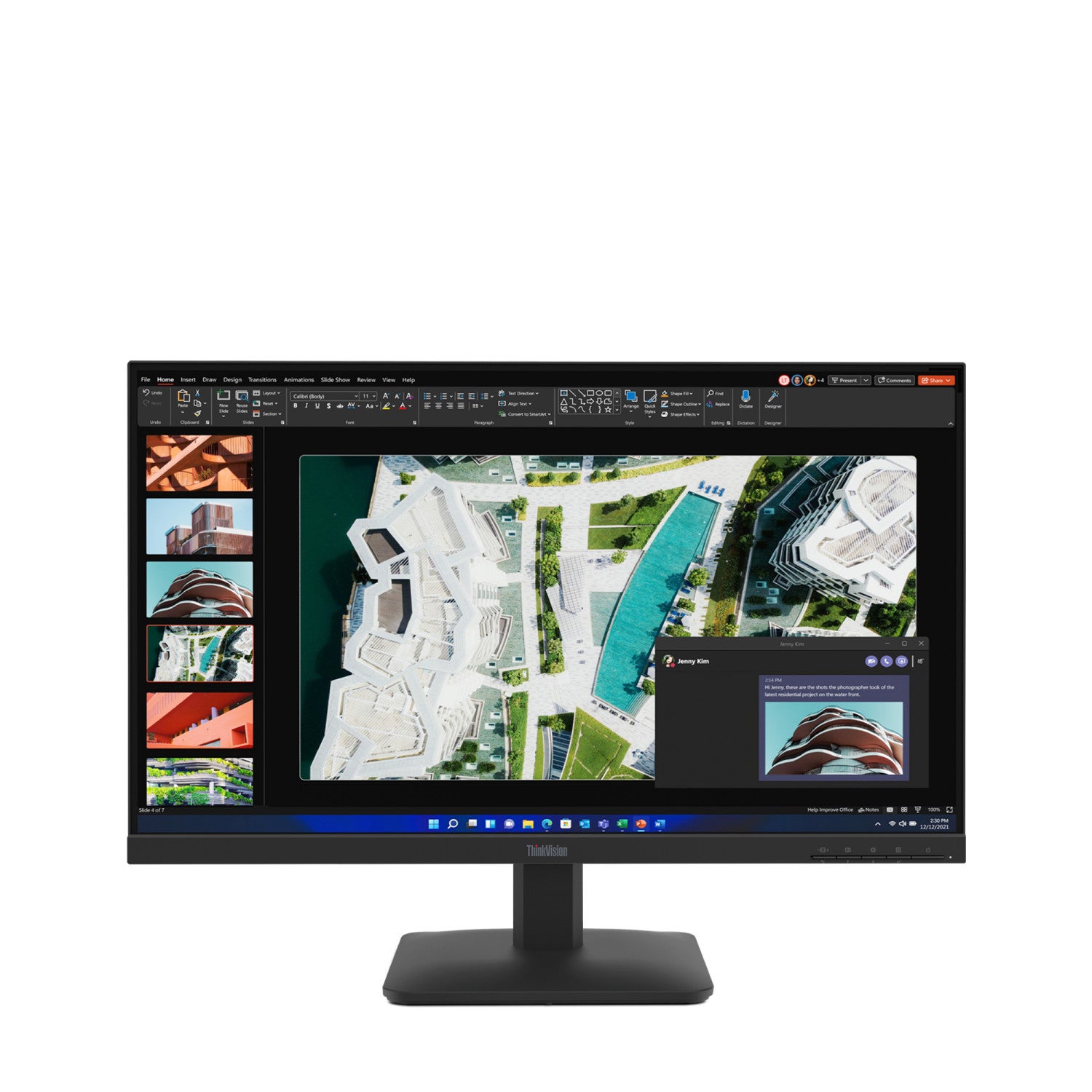 Lenovo Thinkvision S27-4E Led Display 68,6 Cm (27) 1920 X 1080 Pixeles Full Hd Lcd Negro , Leroy Merlin