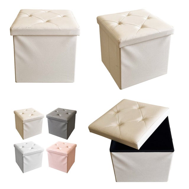 Amazon Poggiapiedi Camera Da Letto Pouf Contenitore Camera Da