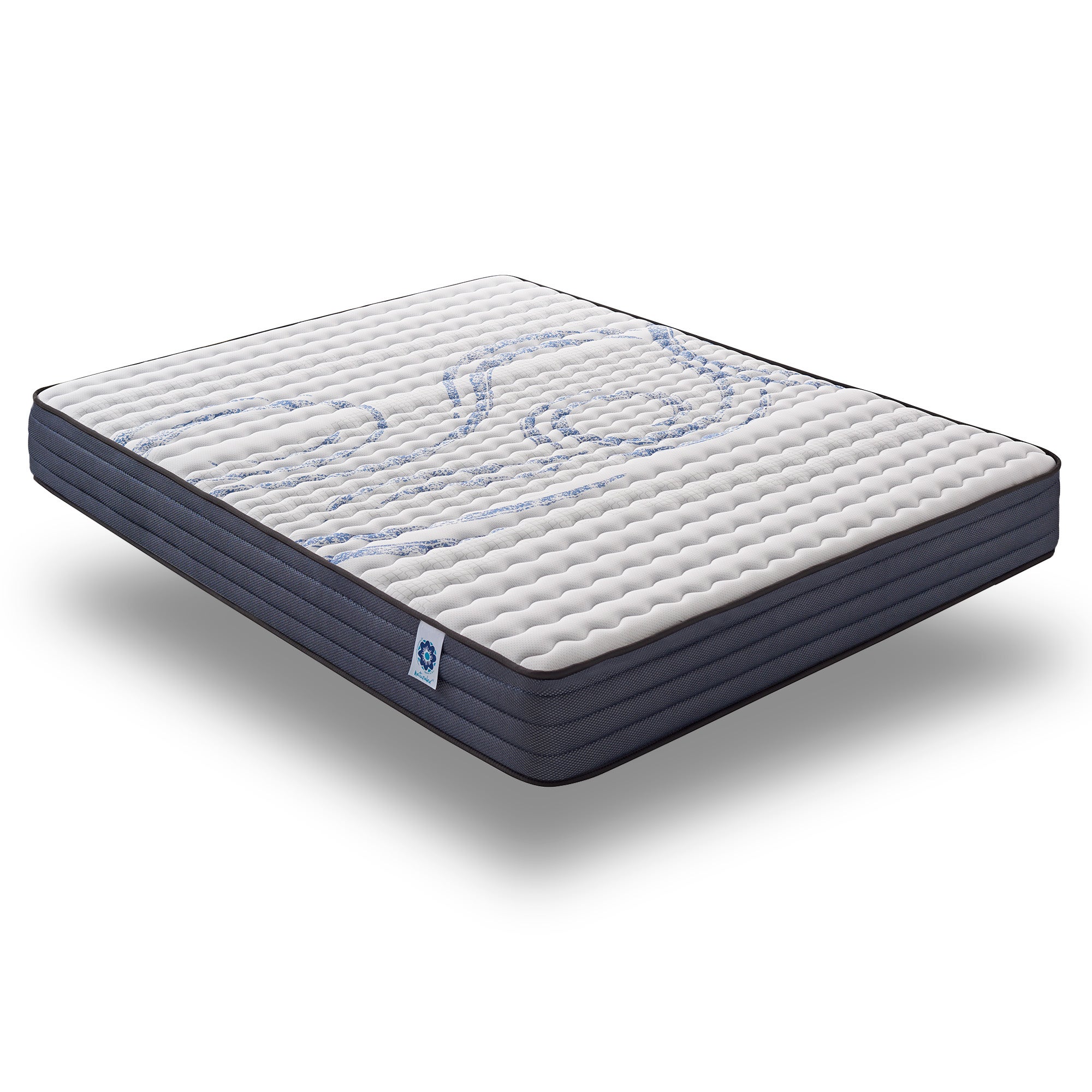 Materasso Perfectsleep 140x190 cm - Schiuma viscoelastica HR - Blue Latex - Spessore 21 cm - 7 Zone - Traspirante - Ipoallergenico - 6