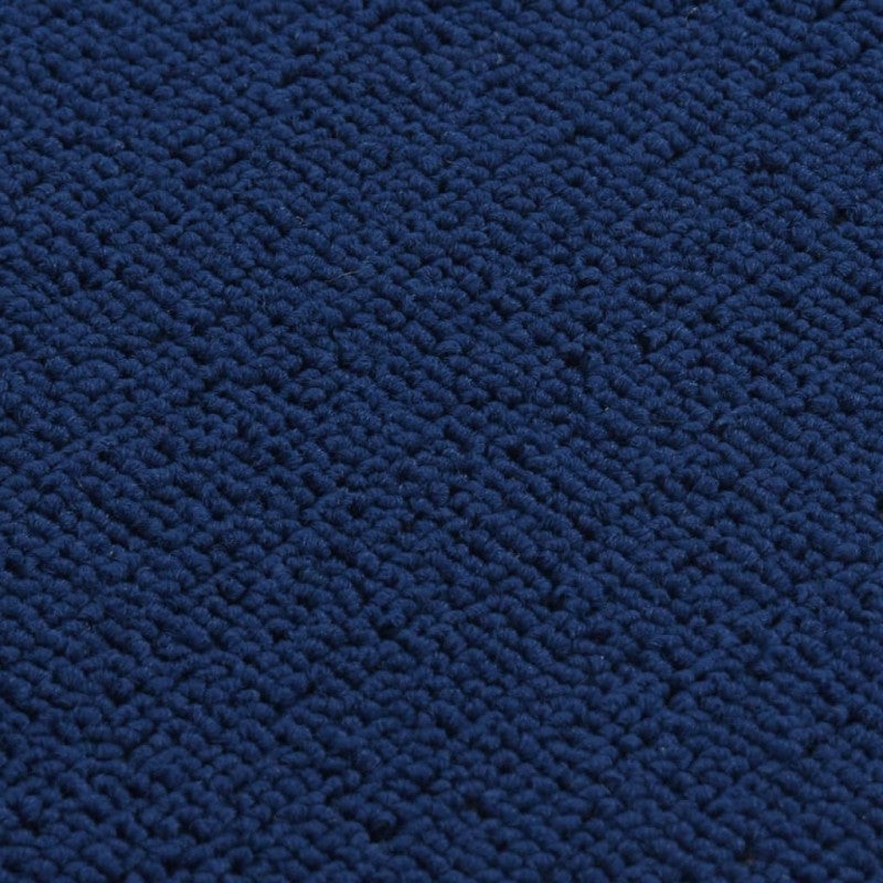 Tapis d escalier 15 pcs 70x20 cm Bleu marine Rectangulaire - 5
