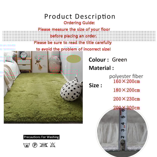 Tappeto Verde Oliva E Bianco A Quadretti Medio / Tappeto Morbido / Tappeto Per Camera Da Letto / Tappeto Da Bagno / Tappeto Di Cotone / Tappeto Unico / Tappeto D'accento / Tappeto Riciclato - Italia