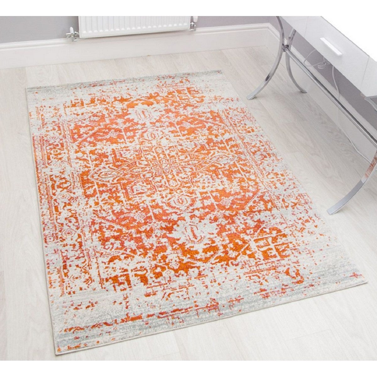 Tapis moderne tissé plat à motifs mosaique AVON 160x230 cm - 2