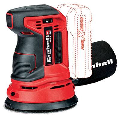 Ponceuse Vibrante Sans Fil Einhell TE-OS 18/230 Li - Power X-Change - 18V - Semelle Auto-Agrippante - Livrée Sans Batterie