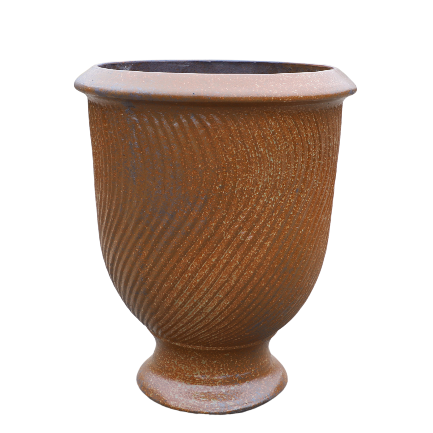 Pot grande taille d'extérieur MORGANE 55x69cm iron finished, fait main ...