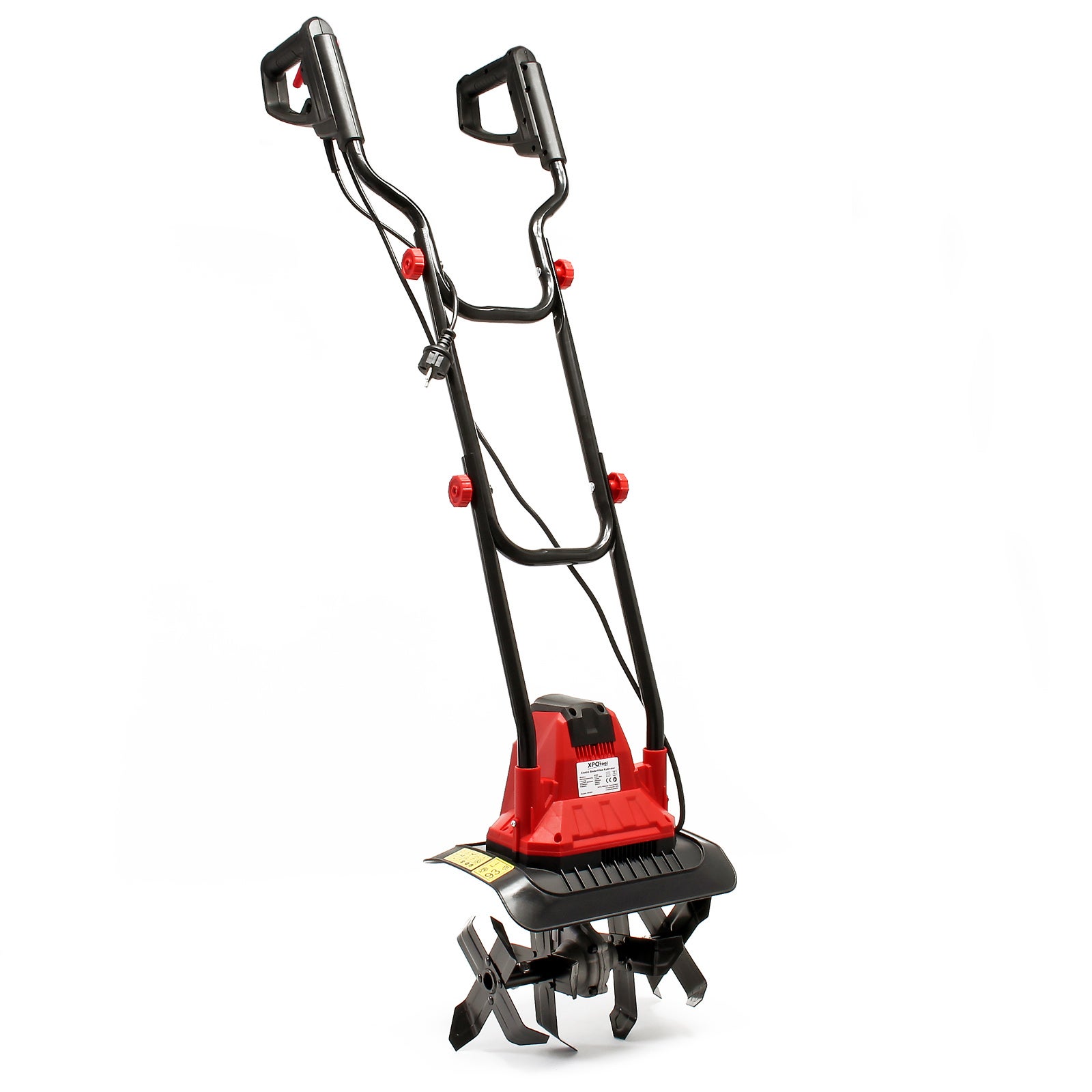 Wiltec Motobineuse électrique 1050 W - 380 Tr/min - Profondeur De Travail 220 Mm Largeur De Travail 320 Mm Avec 4x4 Lames Motoculteur Bineuse 91945452