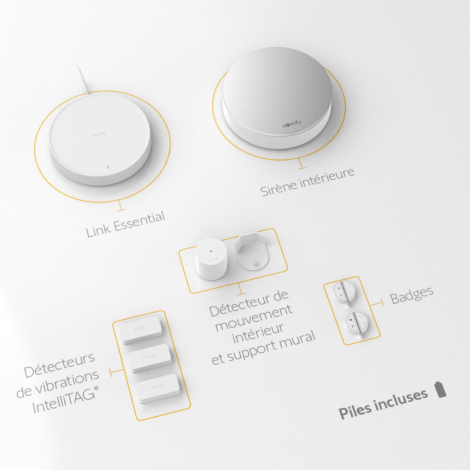 Somfy - Home Alarm Essential - Système d'alarme maison sans fil connecté - 2