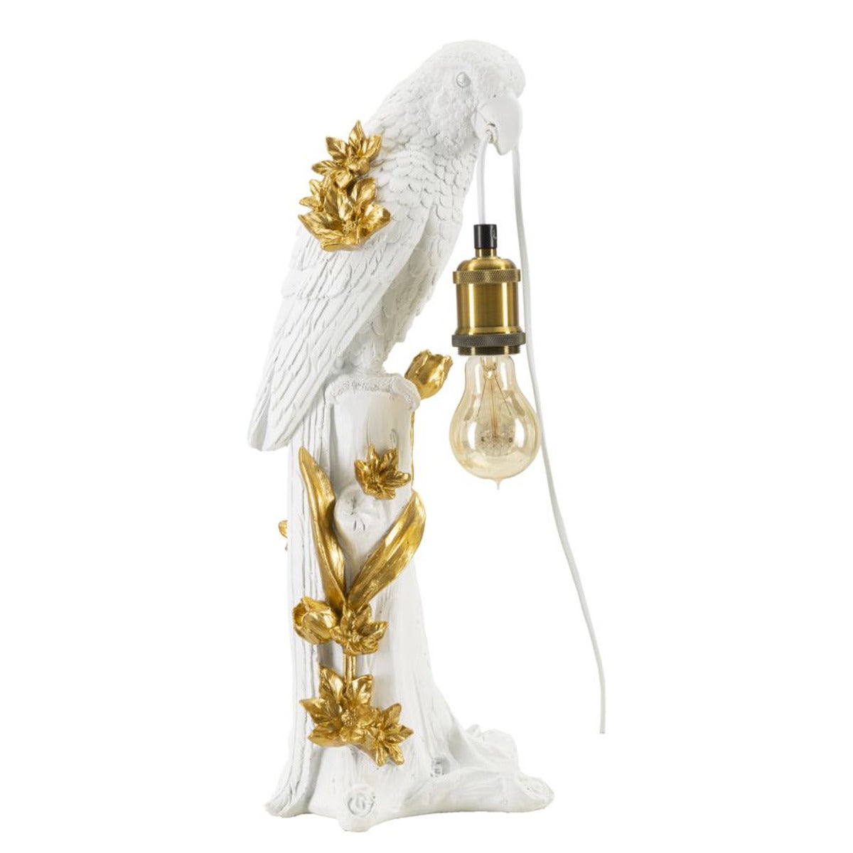 Lampa Stołowa Papuga 1, Metal, Biały, Seven Design