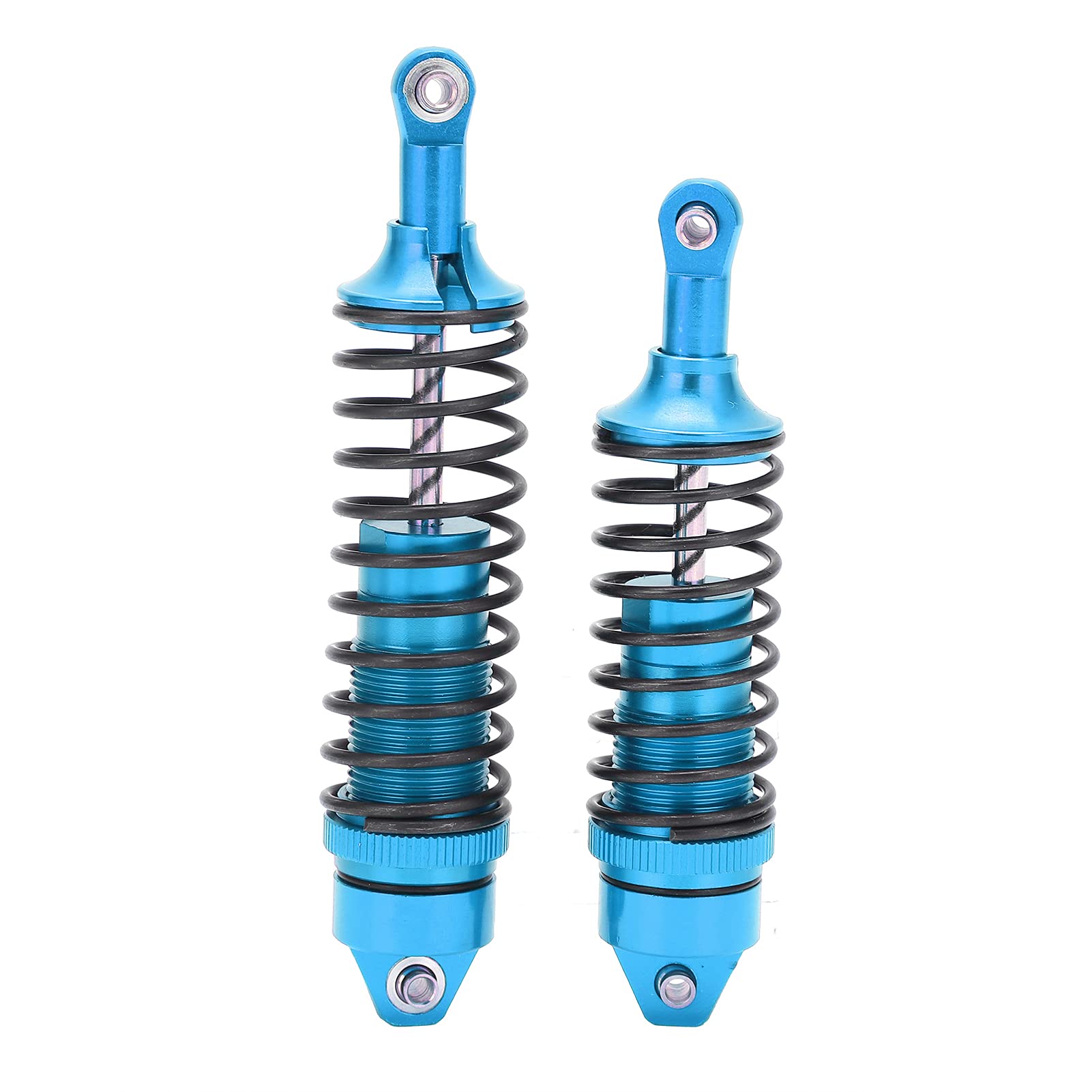 Set ammortizzatori anteriori posteriori per Traxxas Slash 4x4/Huanqi 727 Mountain Rat Truck (blu) - 7