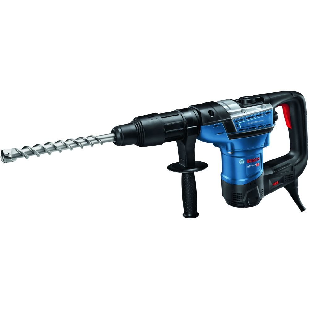Bosch Professional Martello perforatore GBH 5-40 D (SDS Max, incl. impugnatura aggiuntiva, tubo grasso, panno macchina, nella custodia) - 6