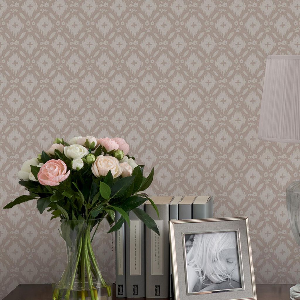 Laura Ashley Tapeta filzelinowa BROOK 10 m x 52 cm