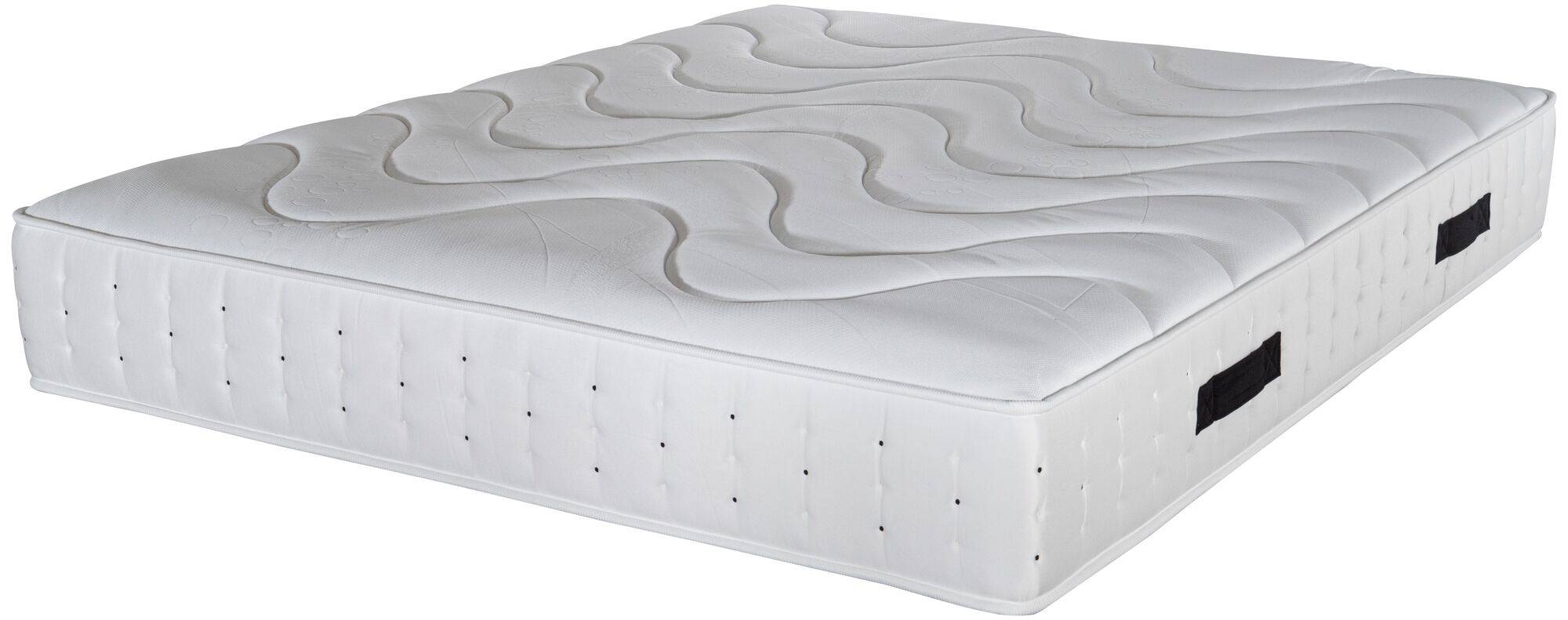Matelas 160x200 Cm 36 Cm épaisseur - Ressorts Ensachés + Mousse Mémoire De Forme - Fermeté H3 - Garantie 101 Nuits