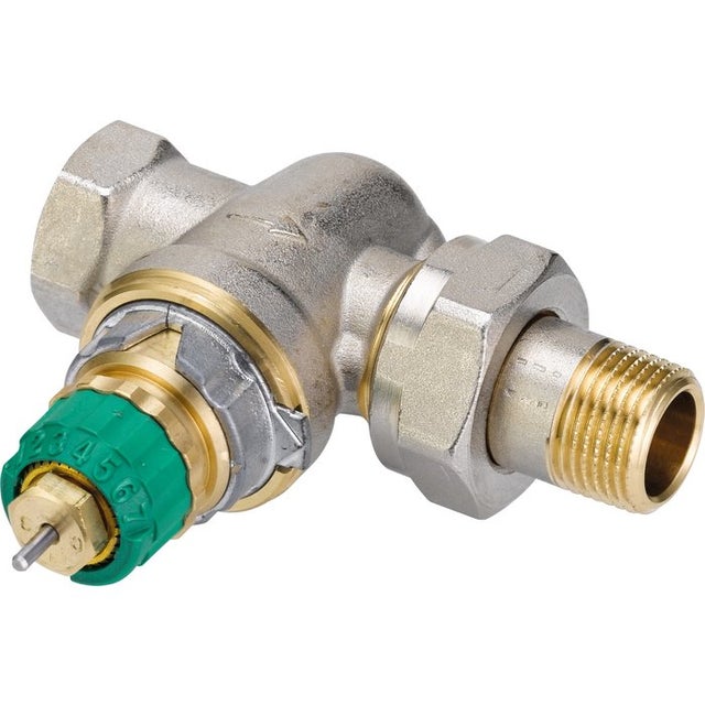 Corps de robinet thermostatique RA-DV Danfoss - Droit - 3/8'