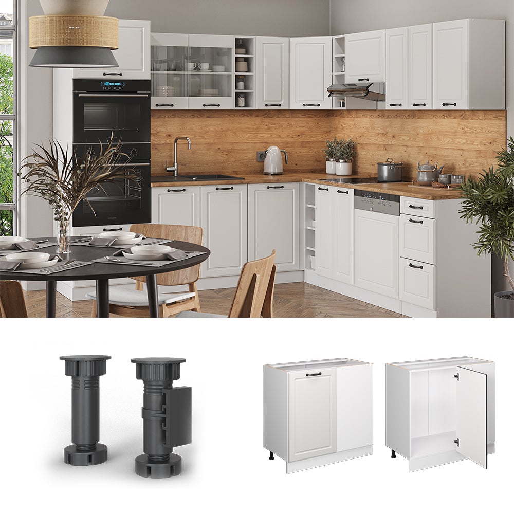 Vicco Meuble dangle R-Line, Blanc campagne, 86cm sans PT - 2