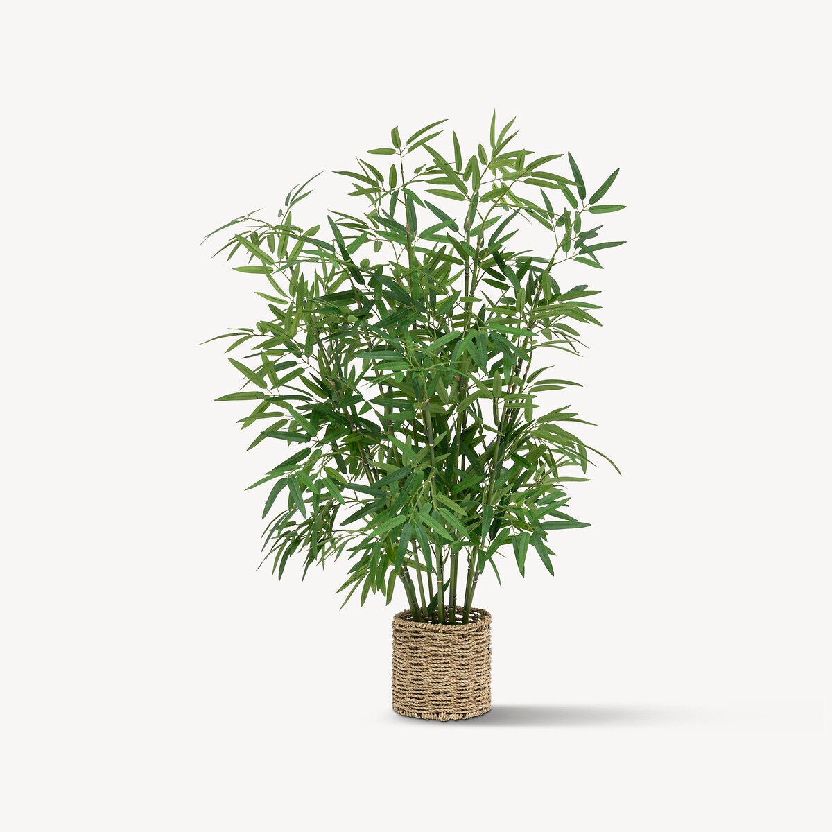 Bambou artificiel pot naturel H100cm vert - Atmosphera créateur d'intérieur - 4