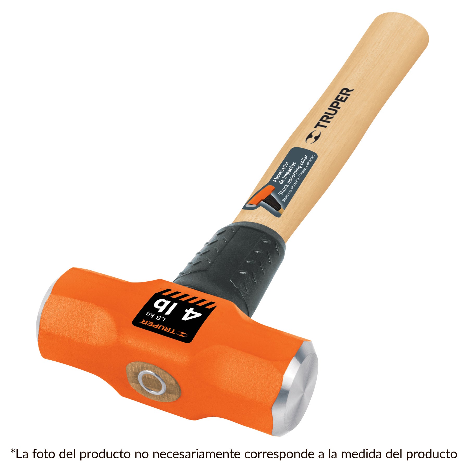 Baros 0.9kg, cu maner de lemn TRUPER