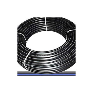 Wiltec Tuyau d'aspiration noir – 10 m/ 20 mm (3/4) / 110 g/m
