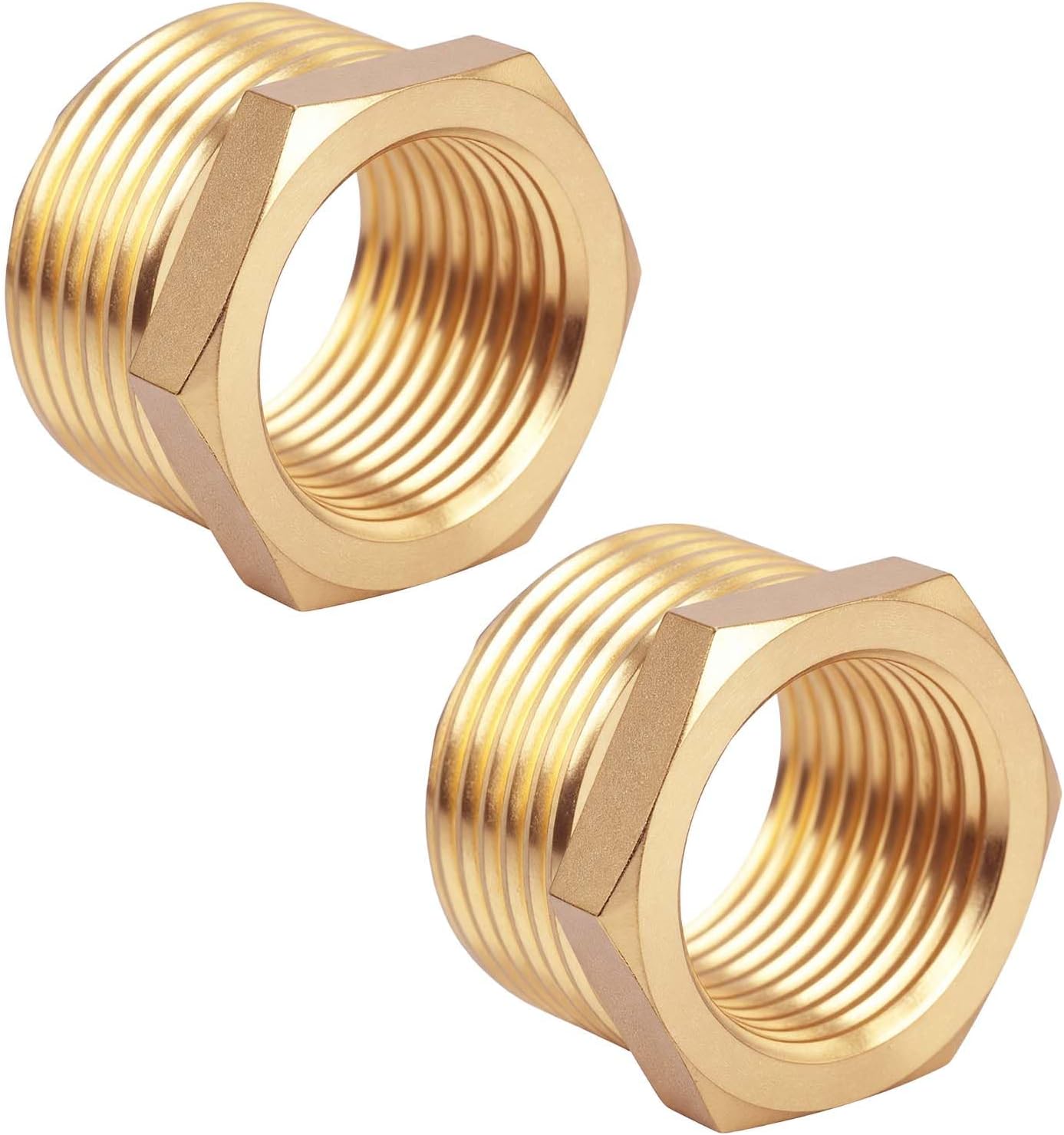 MOUDOAUER Lot de 4 adaptateurs hexagonaux en laiton doré pour voiture télécommandée AXIAL SCX24 AXI90081 AXI0001/0002 MOUDOAUER Lot de 4 adaptateurs hexagonaux en laiton doré pour voiture télécommandée AXIAL SCX24 AXI90081 AXI0001/0002