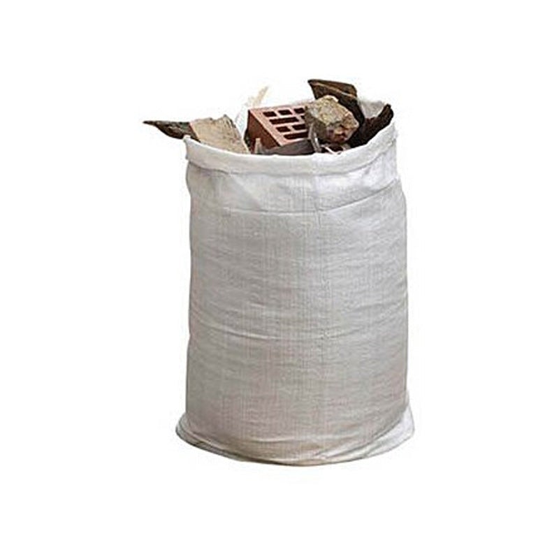 Lot De 30 Sacs à Gravats WOPPLXY 60x40 Cm - En Polypropylène Résistant, Avec Cordon, Pour Chantier, Sable, Terre - 4