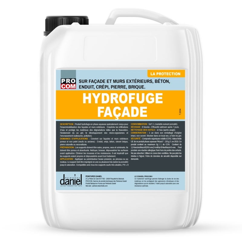 Hydrofuge façade incolore, imperméabilisant mur extérieur, pierre — free download