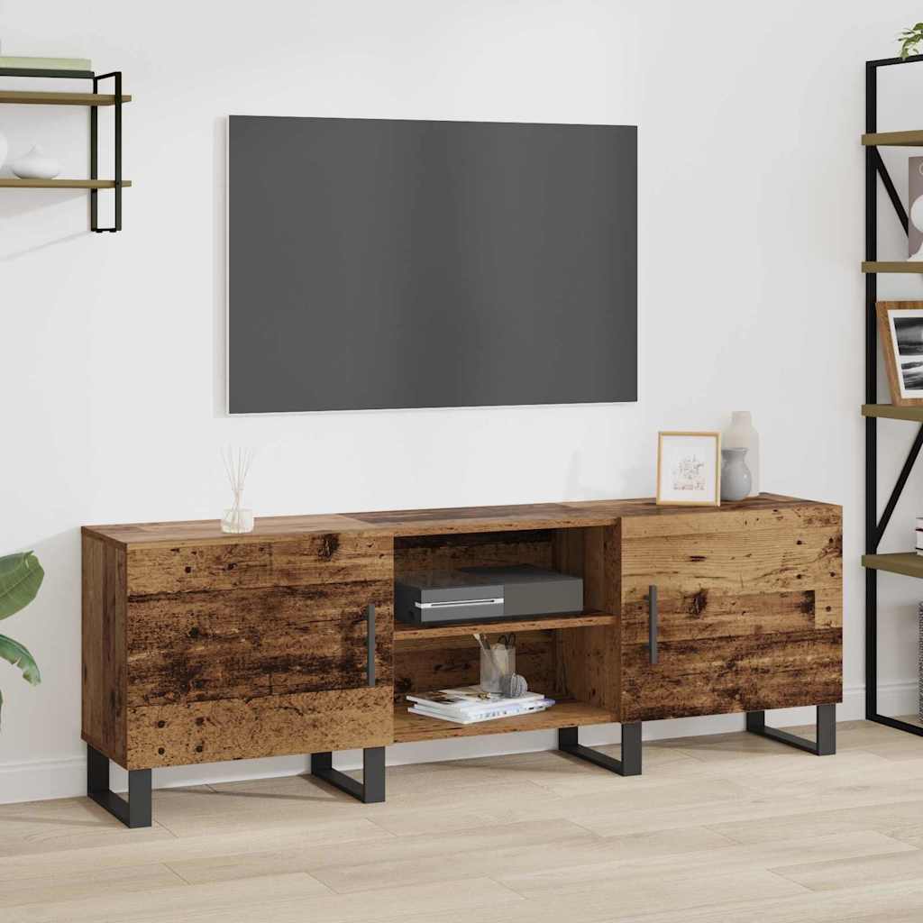 Szafka pod telewizor Stare drewno 150 x 30 x 50 cm vidaXL