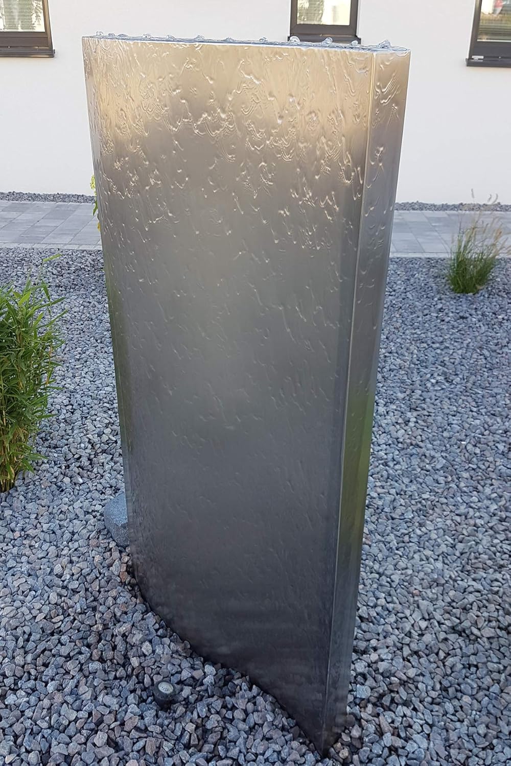 Fontanna KÖHKO® Libro z oświetleniem LED Wysokość ok. 96 cm Fontanna z niecką PE 23014L