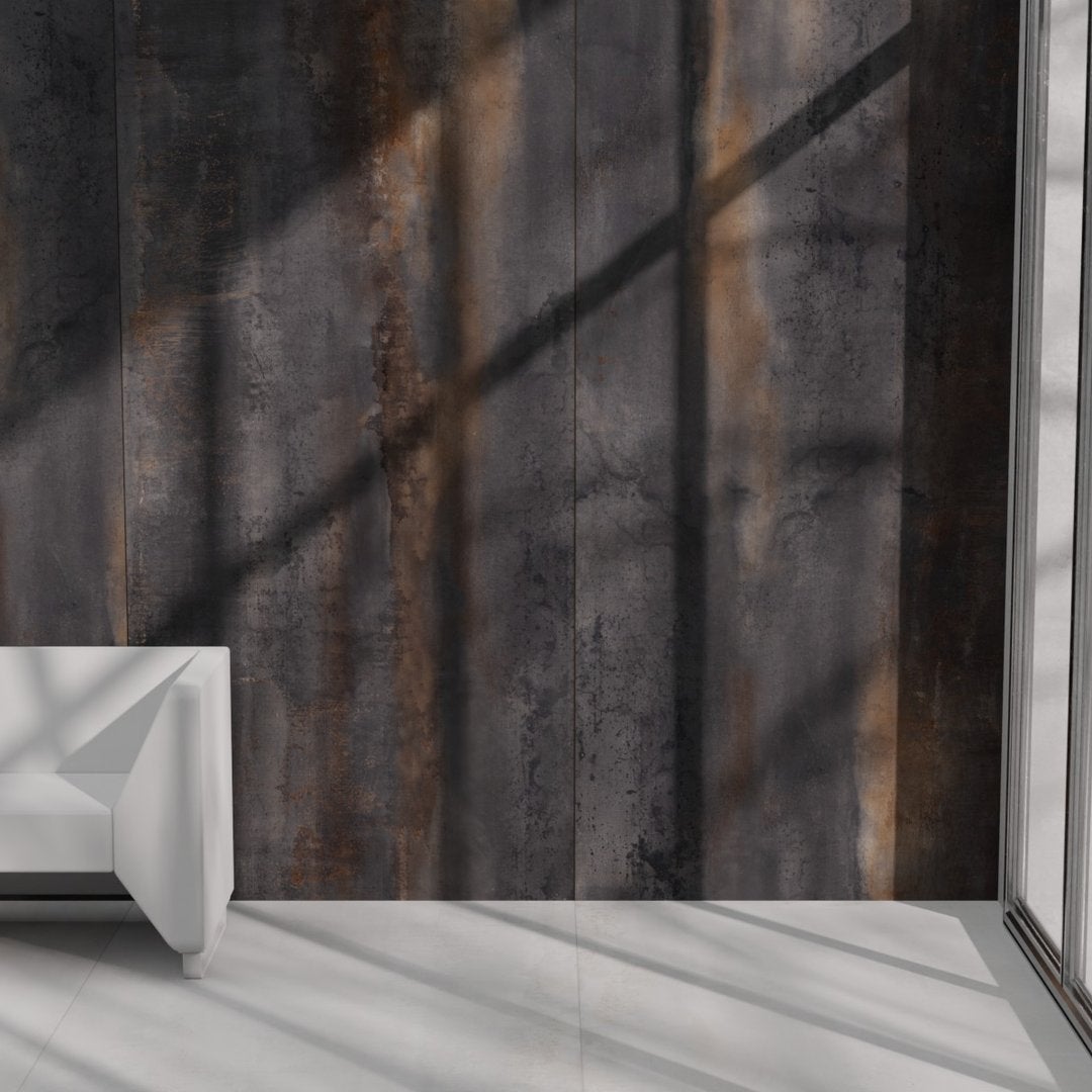 Steelium Nero - Metallo - Piastrelle 60x60 cm 9 mm - EXI 2001 60x60 MATT R9 9 mm - 4