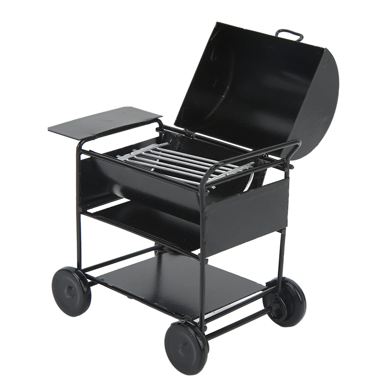 Barbecue miniature pour maison de poupée, forme solide et réaliste