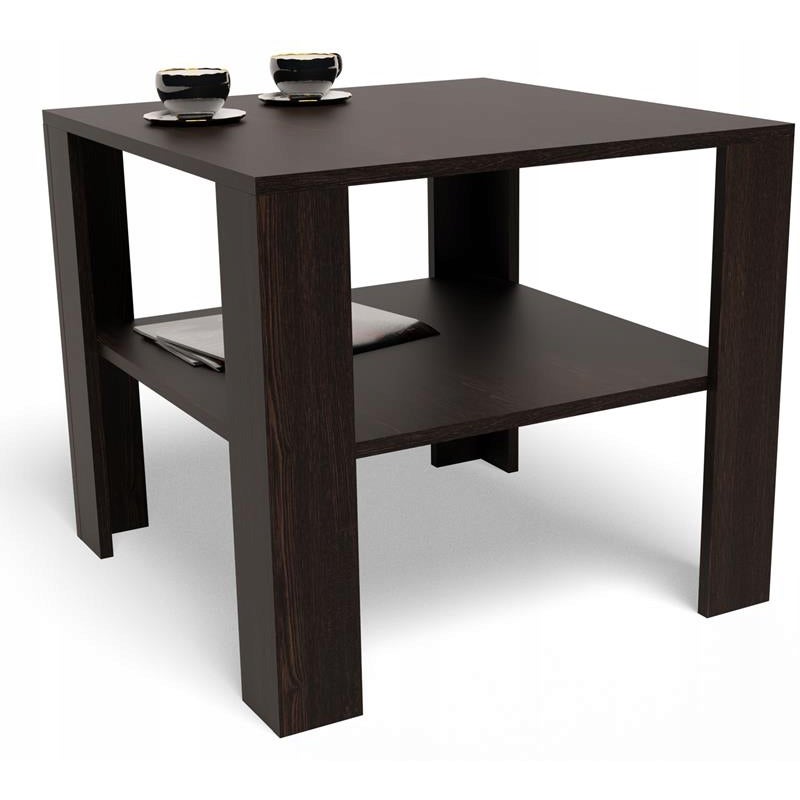 Ława stolik kawowy 68x68 WYSOKA EX3 wenge