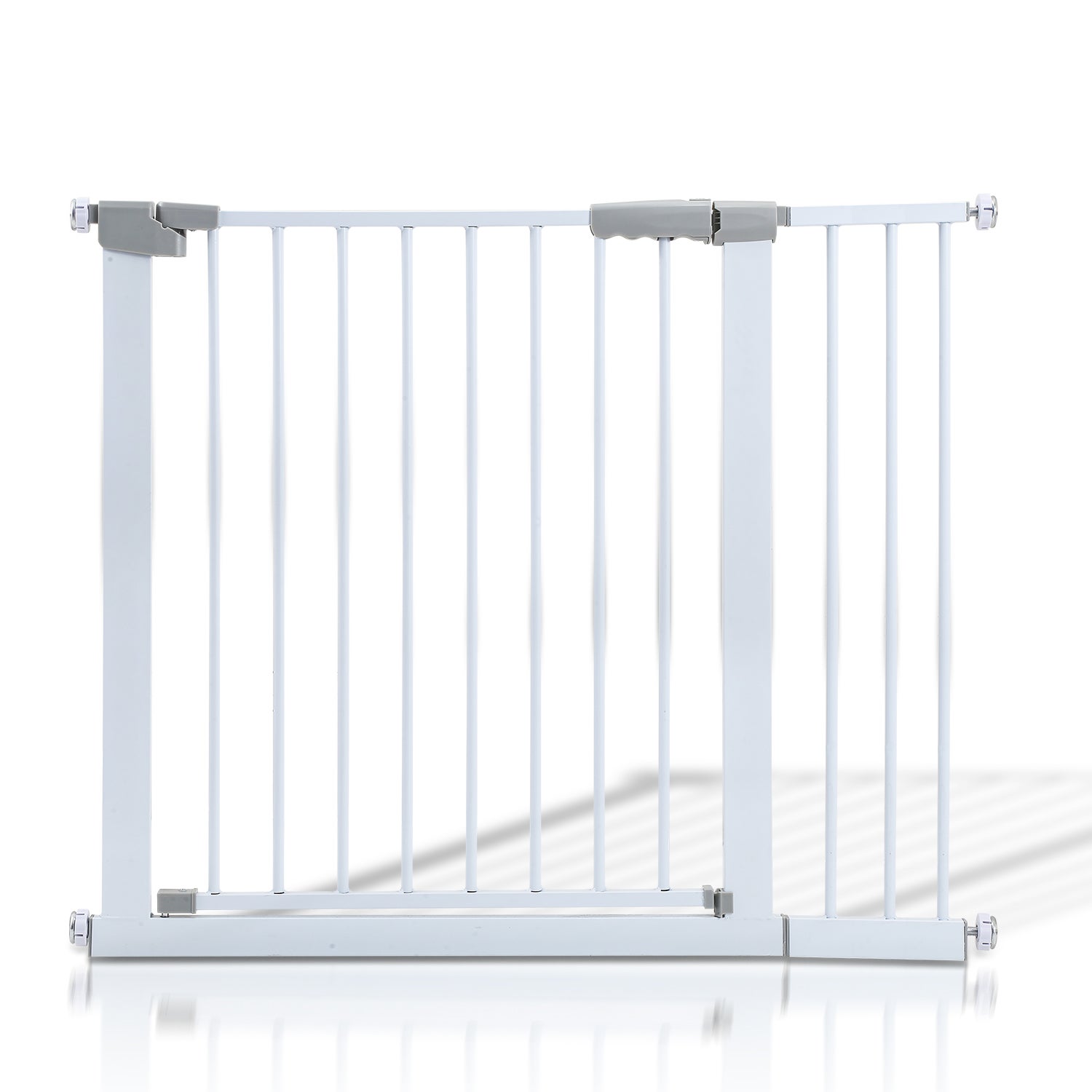 Nidalys Barrière De Sécurité Enfant Victoria Blanc - 64 à 113 Cm, Installation Facile Et Double Verrouillage