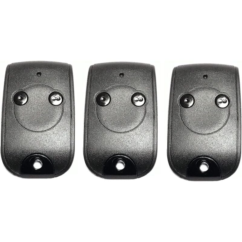3 sztuki zdalnego sterowania do drzwi garażowych, kompatybilne z pilotem do drzwi garażowych 2RTS 4RTS 433,92 MHz