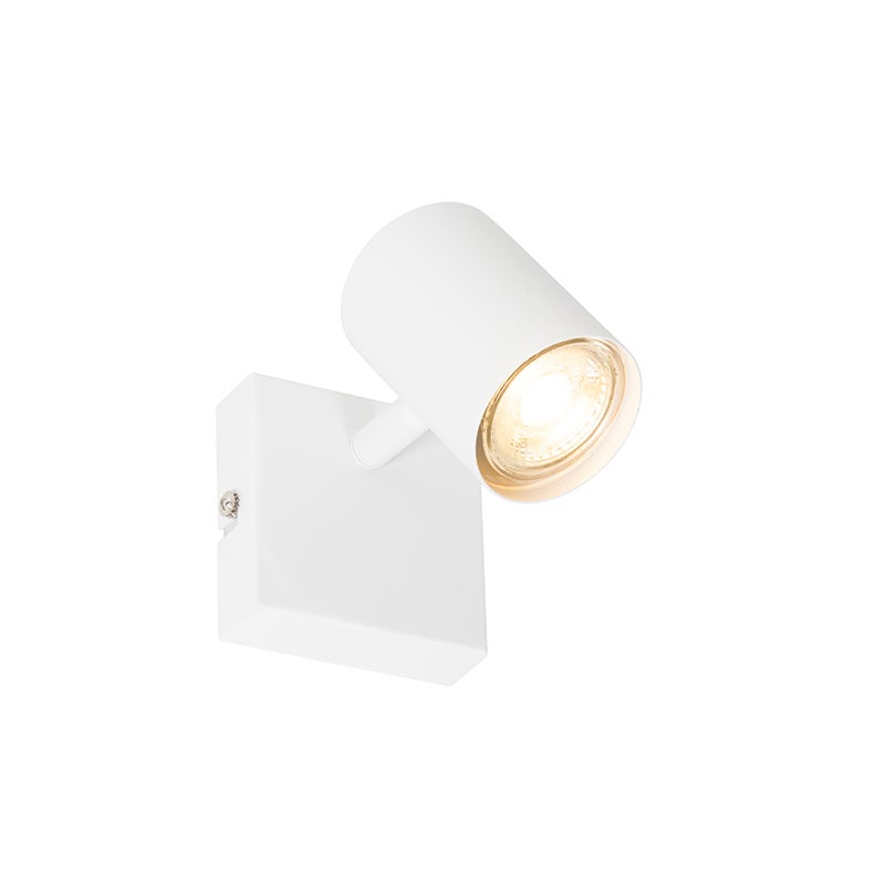 Faretto Smart Bianco Regolabile Quadrato Incl. Wifi GU10 50mm - Jeana - 4