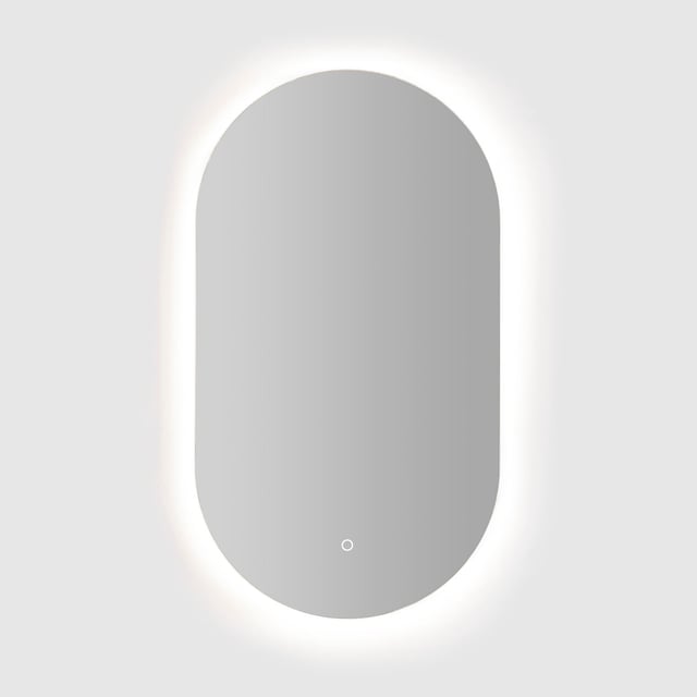 Espejo ovalado LED SMD 90h*50L