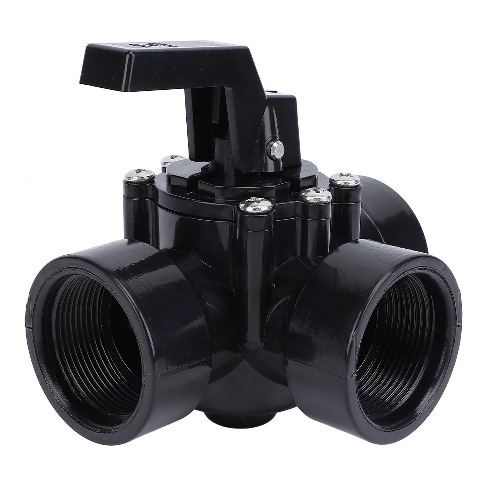 Valvola A Stantuffo Per Pompa Piscina, On/off, Ricambio Per Tubo 38mm (1 1/2"). Facile Da Installare, Compatibile Con Piscine Fuori Terra. Colore Grigio. - 2