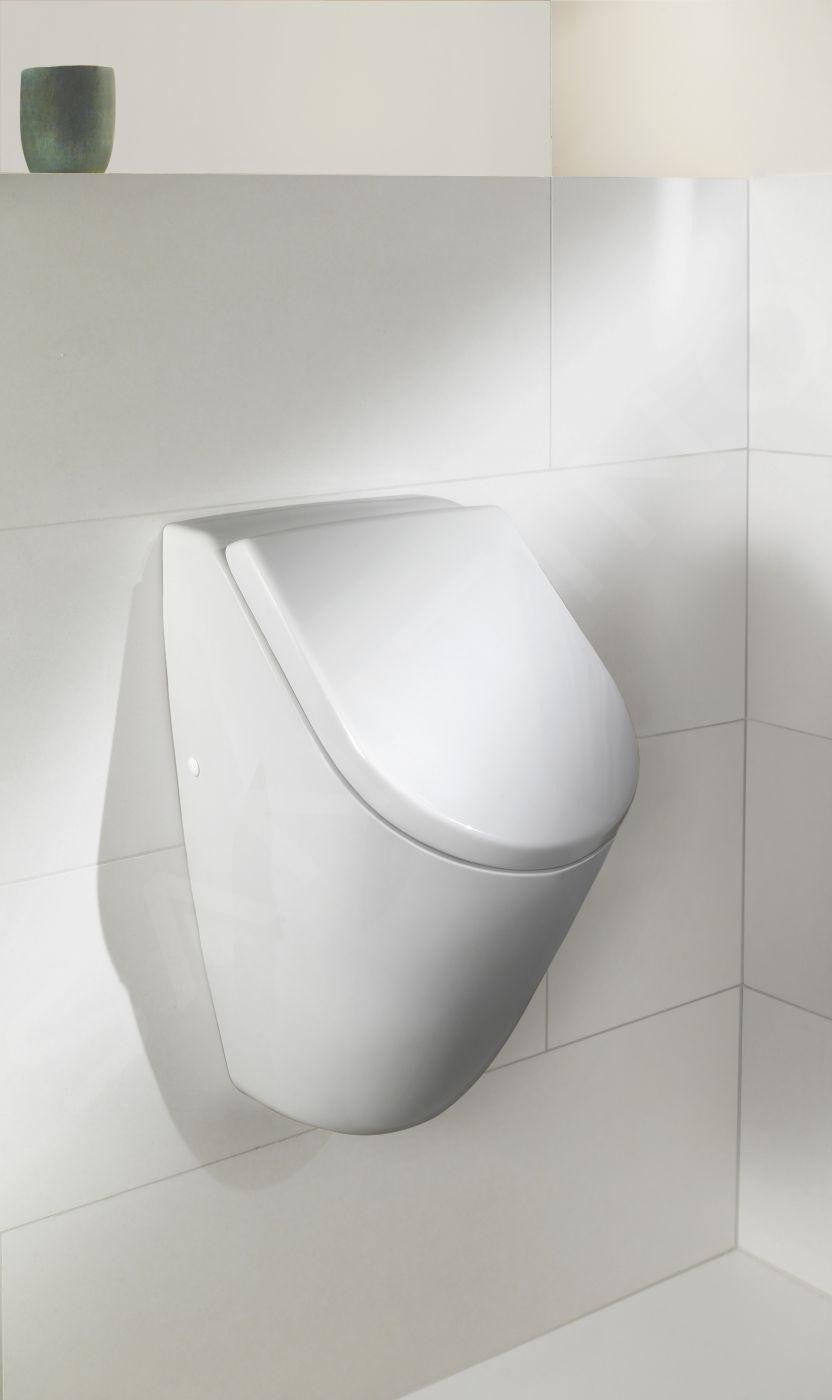 Villeroy & Boch Subway urinoir d'aspiration, ovale, pour couvercle, 315x285x535mm, 751301R1, Farbe: Céramique blanche Plus - 7