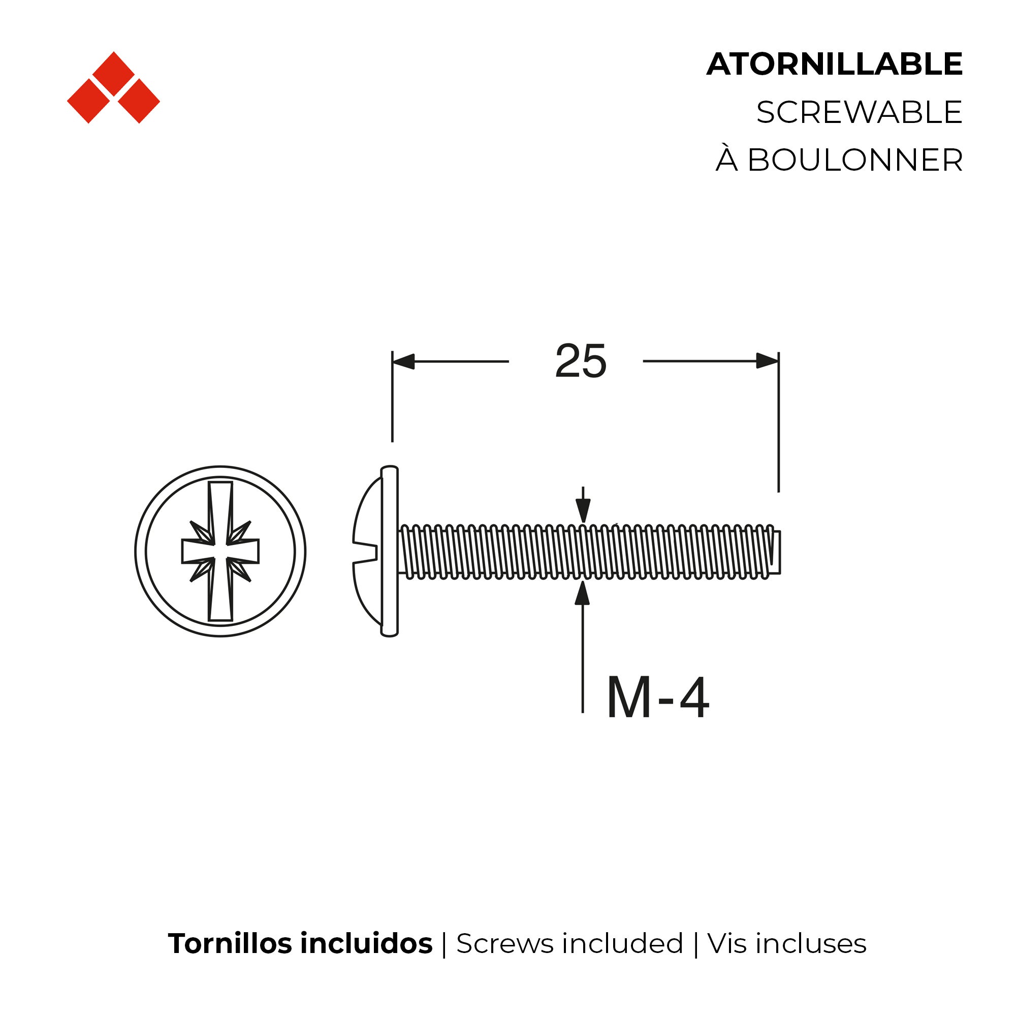 Puxador para Móveis - Ideal para Cozinha, Banheiro, Quarto ou Sala - Medidas 124x11x25 mm - Inclui Parafusos M4 - Distância entre Pontos 96 mm - Cor - 3