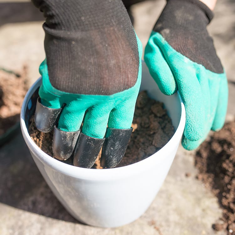 Gants De Jardinage, Multifonctionnels, Respirants, Bonne Protection, Modèle Griffe De Loup - 4