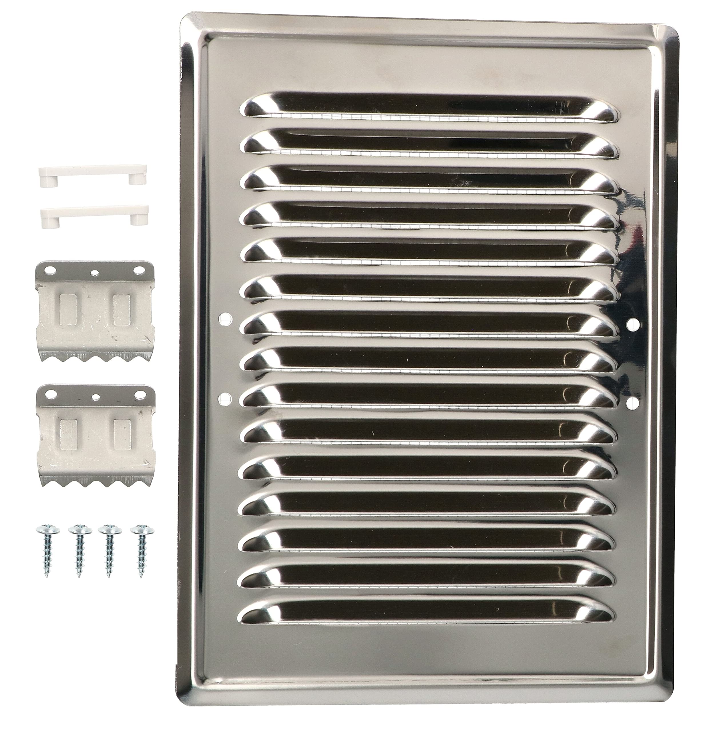 Kratka wentylacyjna kominowa metalowa 14x21 łapki - KOTARBAU - 3