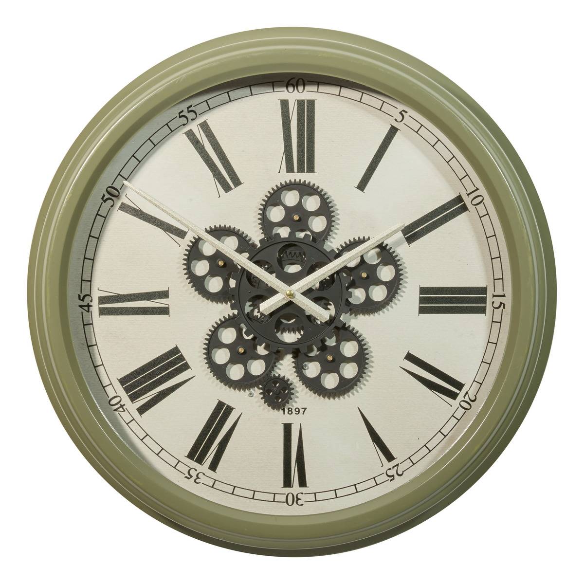 Horloge Argo D52cm vert clair - Atmosphera Créateur d'intérieur - 2