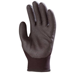 Gants PVC Rouge Sur Coton EUROTECHNIQUE - Lot De 10 Paires, Taille 10, Longueur 27 Cm, Normes EN 374, EN 388