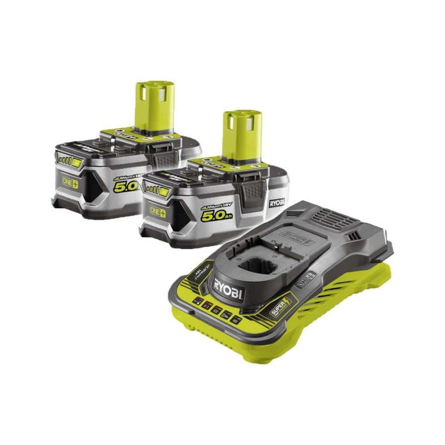 Ładowarka i akumulatory Ryobi RC18150-250 Li-ion 18 V 5 Ah, szybkie ładowanie
