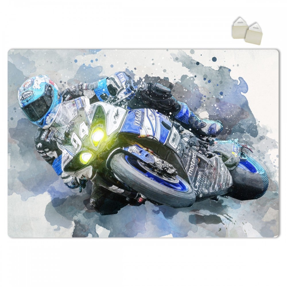 Moto 94 - estructura poster de pvc forex expandido, espesor 3 mm - dimensiones 100x70 cm