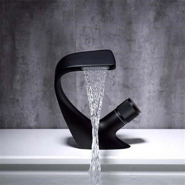 Robinet Doree Robinetterie Cuisine,Mitigeur De Lavabo En Laiton Doré-noir,à Levier Mitigeur Jaune Robinet Doree Robinetterie Cuisine,Mitigeur De Lavabo En Laiton Doré-noir,à Levier Mitigeur Jaune