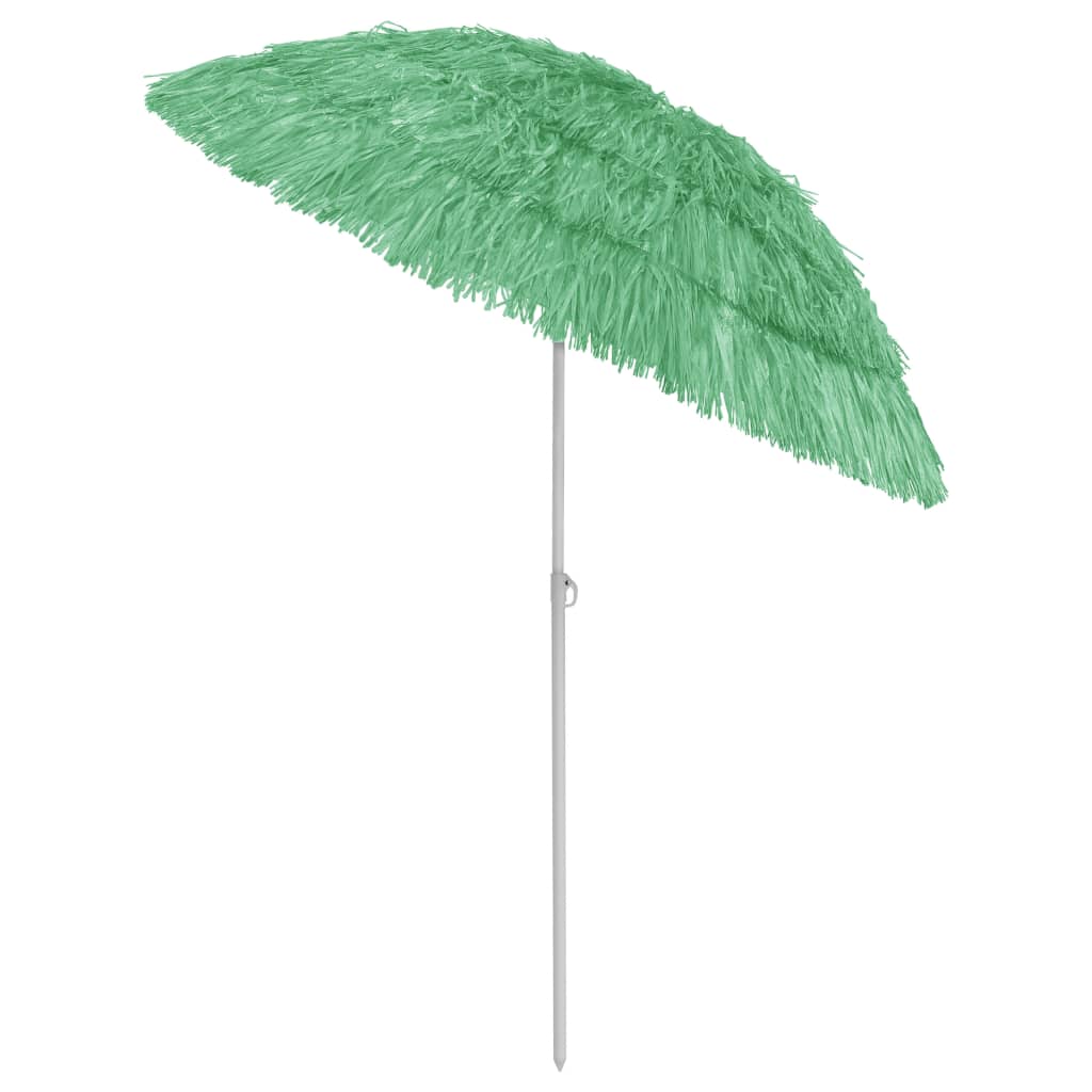 Parasol de plage Vert 180cm - 4