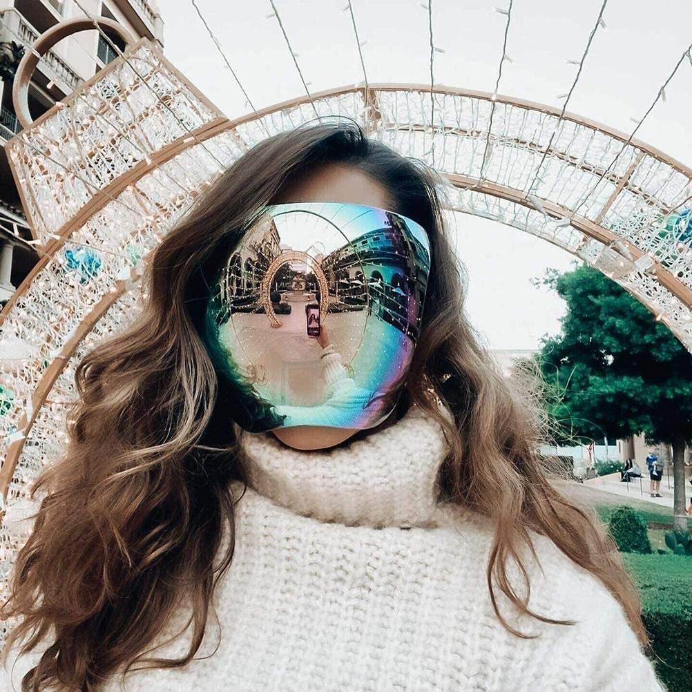 Lunettes de Soleil Anti-buée UV400 Réutilisables - Protection Intégrale à Visière et Faciale - 5