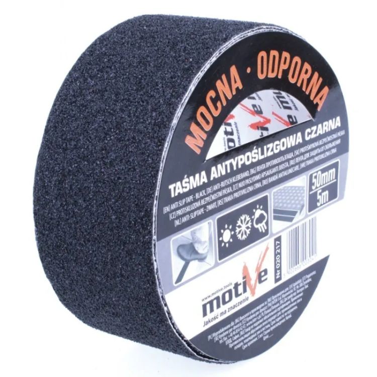 Taśma antypoślizgowa czarna 50mm/5m Motive
