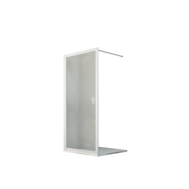 Douche italienne Walk in 100 CM H 190 en Acrylique mod. Beatrix Profil