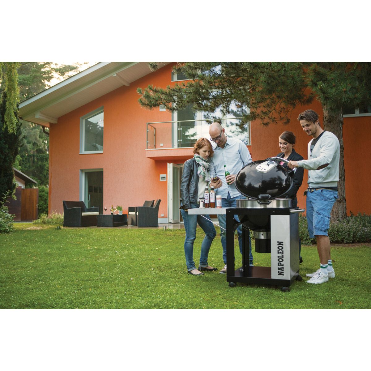 Napoleon Grills PRO22K-CART-2 Barbecue Grill Carrello Carbone Nero - 3