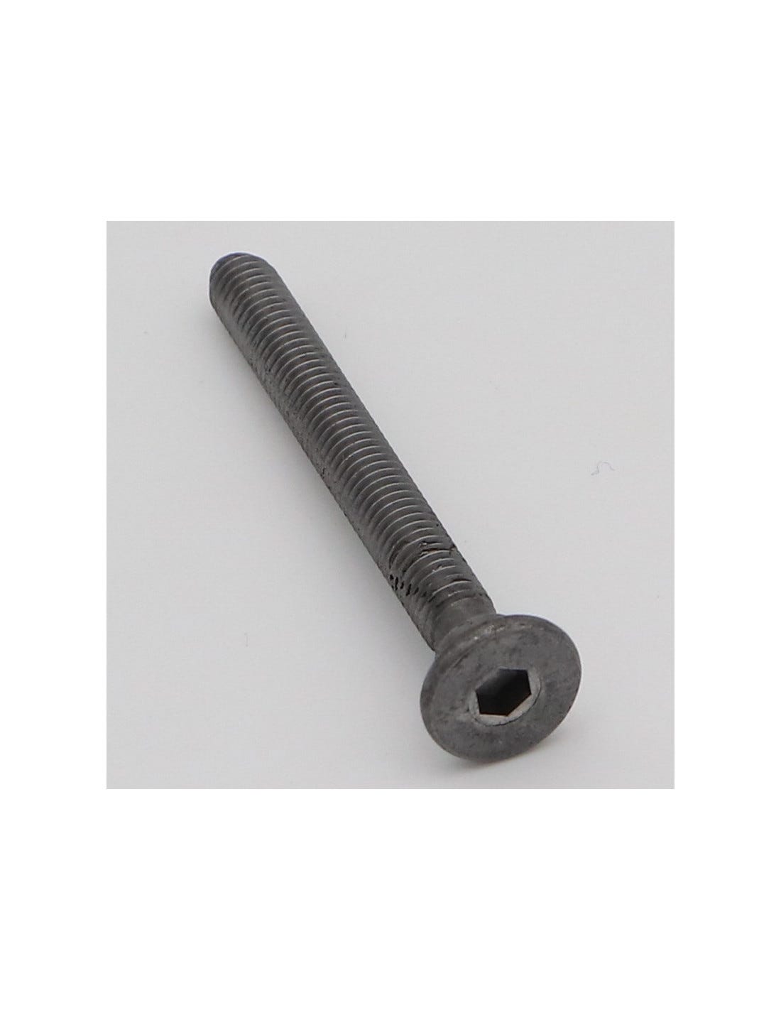 Vis métaux Tête cylindrique large TCL Hexagonal creux M6X27 Cranté ...