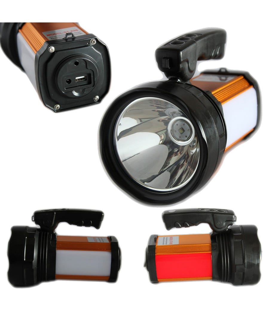 Trade Shop - Torcia Lampada Emergenza A Led Ricaricabile Portatile Caccia Pesca Con 7 Led - | Leroy Merlin Trade Shop - Torcia Lampada Emergenza A Led Ricaricabile Portatile Caccia Pesca Con 7 Led - | Leroy Merlin